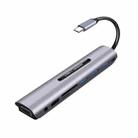 V161B 9-in-1 Type-C to HD / VGA / USB3.0 / SD / 3.5mm Audio / TF Card Reader HUB - 1