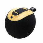 T&G TG623 TWS Portable Wireless Speaker Outdoor Waterproof Subwoofer 3D Stereo Support FM / TF Card(Yellow) - 1