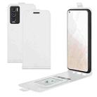 For OPPO Realme GT Master Explorer R64 Texture Single Vertical Flip Leather Protective Case with Card Slots & Photo Frame(White) - 1