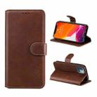 For iPhone 13 ENKAY Hat-Prince Horizontal Flip PU Leather Case with Holder & Card Slots & Wallet(Brown) - 1