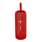 T&G TG619 Portable Bluetooth Wireless Speaker Waterproof Outdoor Bass Subwoofer Support AUX TF USB(Red) - 1