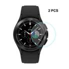 2 PCS For Samsung Galaxy Watch4 Classic 46mm ENKAY Hat-Prince 0.2mm 9H 2.15D Curved Edge Tempered Glass Screen Protector Watch Film - 1