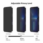 For iPhone 13 / 13 Pro 2pcs ENKAY Hat-Prince Full Coverage Anti-drop Privacy Screen Protector Anti-spy Tempered Glass Film - 2