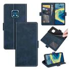 For Nokia XR20 Dual-side Magnetic Buckle Horizontal Flip Leather Case with Holder & Card Slots & Wallet(Dark Blue) - 1