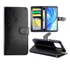 For Xiaomi Mi 11 Lite (4G/5G) Crazy Horse Texture Leather Horizontal Flip Protective Case with Holder & Card Slots & Wallet & Photo Frame(Black) - 1