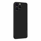 For iPhone 13 Pro PINWUYO Touching Series Liquid Silicone TPU Shockproof Case (Black) - 1