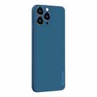 For iPhone 13 Pro PINWUYO Touching Series Liquid Silicone TPU Shockproof Case (Blue) - 1