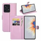 For Xiaomi Mix 4 Litchi Texture Horizontal Flip Protective Case with Holder & Card Slots & Wallet(Pink) - 1