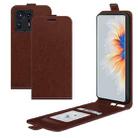 For Xiaomi Mix 4 R64 Texture Single Vertical Flip Leather Protective Case with Card Slots & Photo Frame(Brown) - 1