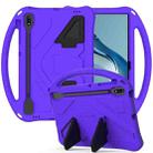 For Huawei MatePad Pro 12.6 2021 EVA Flat Anti Falling Protective Case Shell with Holder(Purple) - 1