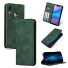 Retro Skin Feel Business Magnetic Horizontal Flip Leather Case for Huawei P20 Lite(Army Green) - 1