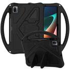 For Xiaomi Pad 5 / Pad 5 Pro 2021 EVA Flat Anti Falling Protective Case Shell with Holder(Black) - 1