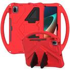 For Xiaomi Pad 5 / Pad 5 Pro 2021 EVA Flat Anti Falling Protective Case Shell with Holder(Red) - 1