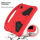 For Xiaomi Pad 5 / Pad 5 Pro 2021 EVA Flat Anti Falling Protective Case Shell with Holder(Red) - 4