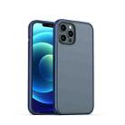 For iPhone 13 Pro Max Mocolo TPU+PC Shockproof Frosted Protective Case (Blue) - 1