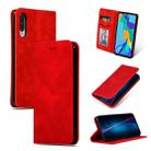 Retro Skin Feel Business Magnetic Horizontal Flip Leather Case for Huawei P30(Red) - 1