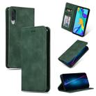 Retro Skin Feel Business Magnetic Horizontal Flip Leather Case for Huawei P30(Army Green) - 1