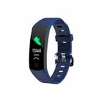 CV07T Smart Bracelet,Temperature Monitoring Bracelet Support Sleep Monitoring / Heart Rate Monitoring / Blood Pressure Monitoring,(Blue) - 1