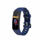 CV07Q Child Smart Bracelet Body Temperature Monitoring Bracelet Support Sleep Monitoring / Heart Rate Monitoring / Blood Pressure Monitoring(Blue) - 1