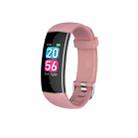 KH20 Smart Bracelet Supports Heart Rate Monitoring, Sleep Monitoring, Call Reminder(Pink) - 1
