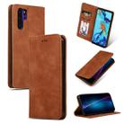 Retro Skin Feel Business Magnetic Horizontal Flip Leather Case for Huawei P30 Pro(Brown) - 1