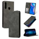 Retro Skin Feel Business Magnetic Horizontal Flip Leather Case for Huawei P Smart Z(Dark Gray) - 1