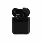TWS2 Bluetooth TWS5.0 Copper Ring Speaker Binaural True Stereo Touch Bluetooth Earphones(Black) - 1