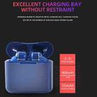 TWS2 Bluetooth TWS5.0 Copper Ring Speaker Binaural True Stereo Touch Bluetooth Earphones(Blue) - 5