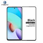 For Xiaomi Redmi 10 PINWUYO 9H 2.5D Full Screen Tempered Glass Film(Black) - 1