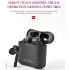 TWS2A Bluetooth TWS5.0 Copper Ring Speaker Binaural True Stereo Touch Bluetooth Earphones(Black) - 6