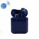 TWS2A Bluetooth TWS5.0 Copper Ring Speaker Binaural True Stereo Touch Bluetooth Earphones(Blue) - 1