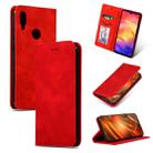 Retro Skin Feel Business Magnetic Horizontal Flip Leather Case for Redmi Note7 & Redmi Note7 Pro(Red) - 1