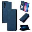 Retro Skin Feel Business Magnetic Horizontal Flip Leather Case for Xiaomi 9(Navy Blue) - 1