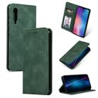 Retro Skin Feel Business Magnetic Horizontal Flip Leather Case for Xiaomi 9(Army Green) - 1
