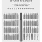 A63 63 in 1 Screwdriver Set Mobile Phone Tablet Computer Disassembly and Maintenance Tool - 4