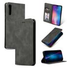 Retro Skin Feel Business Magnetic Horizontal Flip Leather Case for Xiaomi 9 SE(Dark Gray) - 1