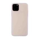 For iPhone 13 Pro Max Solid Color Frosted TPU Phone Case (White) - 1