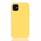 For iPhone 13 Pro Max Solid Color Frosted TPU Phone Case (Yellow) - 1