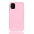 For iPhone 13 Pro Max Solid Color Frosted TPU Phone Case (Darj Magenta) - 1