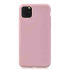 For iPhone 13 Solid Color Frosted TPU Phone Case(Rose Gold) - 1