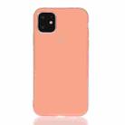 For iPhone 13 Solid Color Frosted TPU Phone Case(Orange) - 1