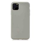 For iPhone 13 mini Solid Color Frosted TPU Phone Case (Gray) - 1