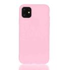 For iPhone 13 mini Solid Color Frosted TPU Phone Case (Darj Magenta) - 1