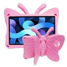 For Galaxy Tab A 10.9 2019 T510 / T515 Butterfly Bracket Style EVA Children Falling Proof Cover Protective Case(Pink) - 1