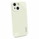 For iPhone 13 mini Hat-Prince ENKAY Liquid Silicone Shockproof Protective Case Cover (Beige) - 1