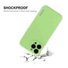 For iPhone 13 Hat-Prince ENKAY Liquid Silicone Shockproof Protective Case Cover (Dark Green) - 2
