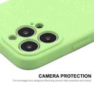 For iPhone 13 Hat-Prince ENKAY Liquid Silicone Shockproof Protective Case Cover (Dark Green) - 5