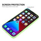For iPhone 13 Hat-Prince ENKAY Liquid Silicone Shockproof Protective Case Drop Protection Cover + Full Coverage Tempered Glass Protector Film(Black) - 3