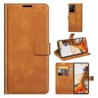 Retro Calf Pattern Buckle Horizontal Flip Leather Case with Holder & Card Slots & Wallet For Xiaomi Mi 11T(Yellow) - 1