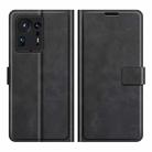 Retro Calf Pattern Buckle Horizontal Flip Leather Case with Holder & Card Slots & Wallet For Xiaomi  Mix 4(Black) - 2